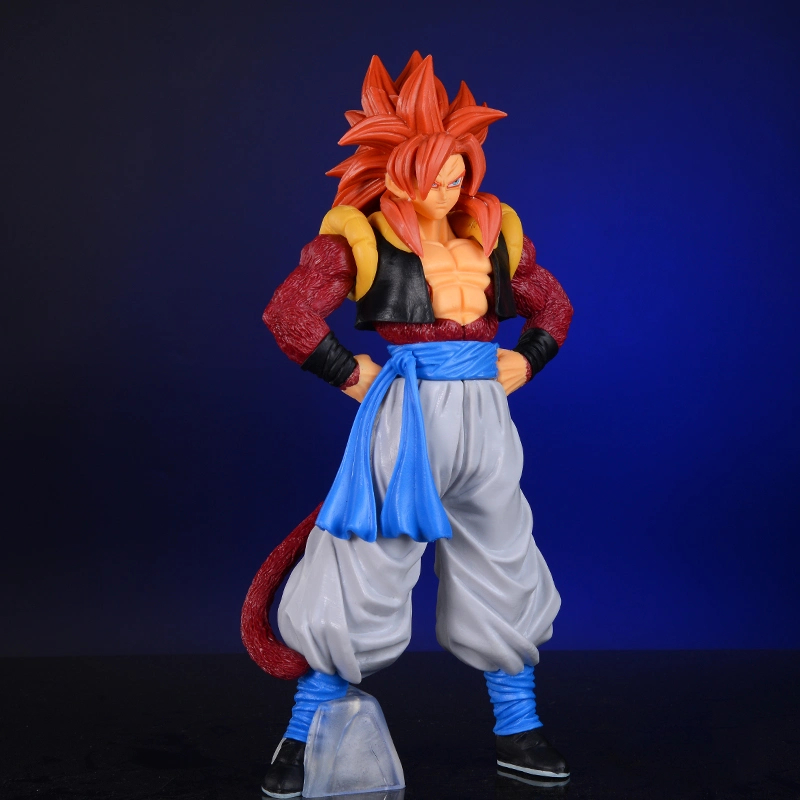 Mô hình đồ chơi Gogeta 27cm Super Saiyan 4 đứng chống tay Dragon Ball GT