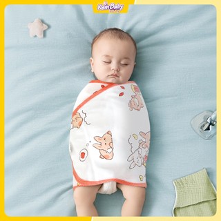  Ủ quấn tay cho bé sơ sinh chống giật mình loại mỏng dùng làm khăn quấn cho bé quấn chũn mùa hè thoáng mát mềm mại 