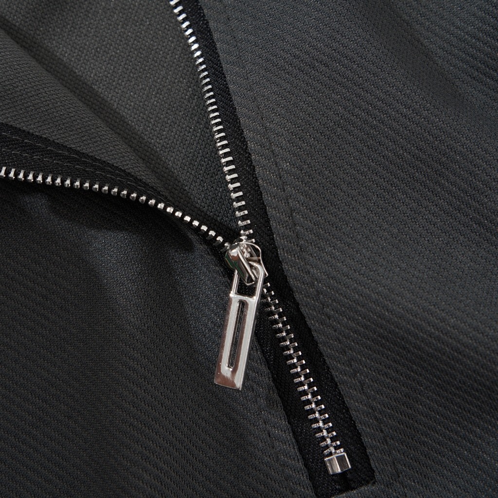 Áo Nỉ Thun Dài Tay Nam Cổ Khóa ATINO Chất Thun Nỉ Ấm Áp Trẻ Trung Form Fitted AN4.7944