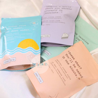 FRANK BODY - Tẩy Da Chết Hạt Cà Phê Xay Thơm Các Hương (Đủ Bill Úc)