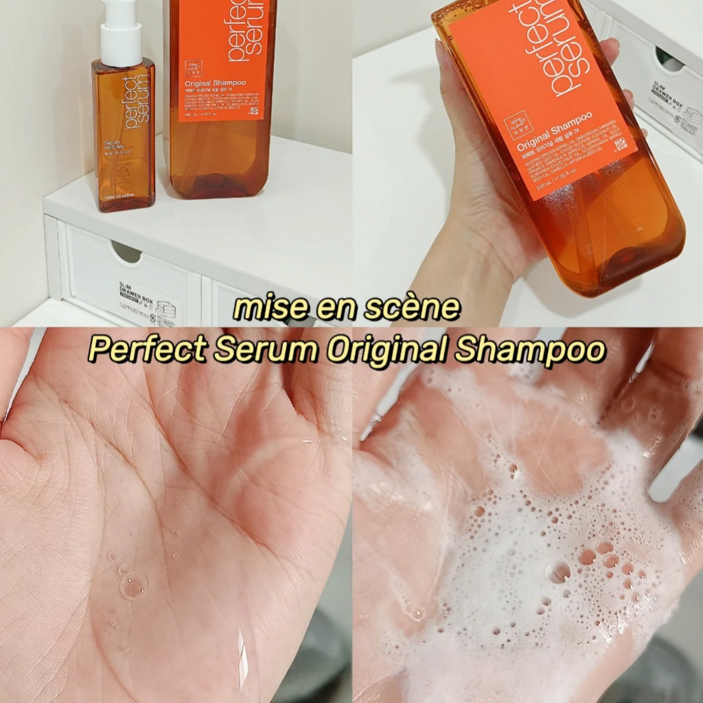 Bộ gội xả Miseen Scene Perfect Serum 680ml