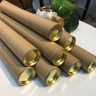 Ống tube giấy đựng poster, tranh ảnh,... dày 3mm siêu cứng