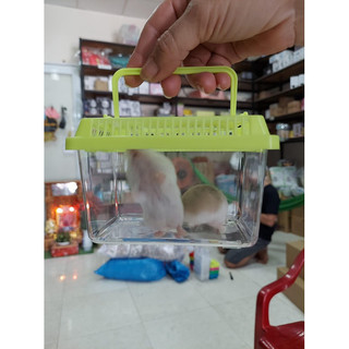 Hộp mika vận chuyển hamster