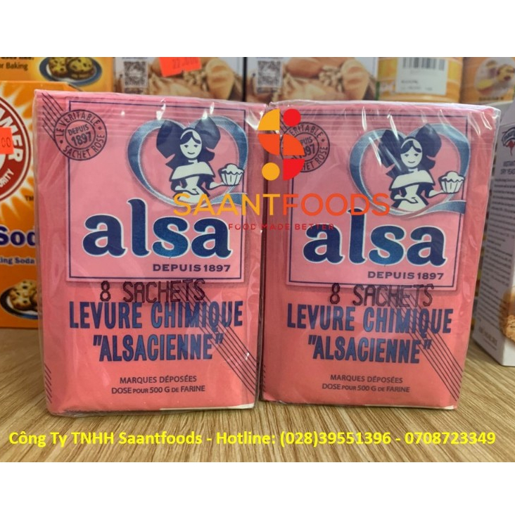 Bột nổi Alsa/ Baking powder Alsa 11gram