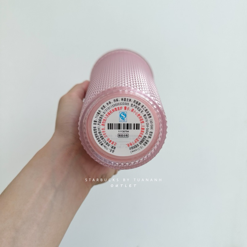 Ly Starbucks Studded Pink Sakura 710ml