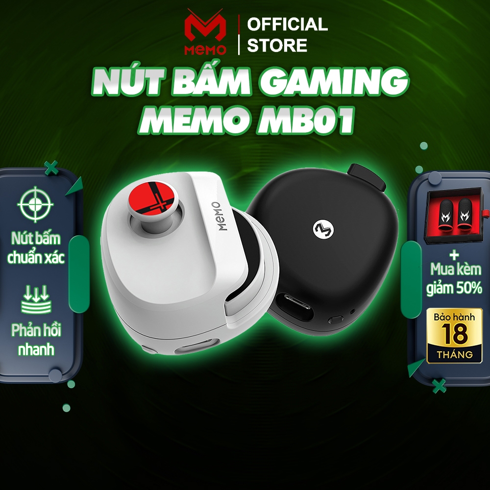 Tay cầm liên quân MEMO MB01 macro combo tổ hợp phím với 1 lân ấn ghìm tâm auto tap pubg freefire Liên Quân mobile COD