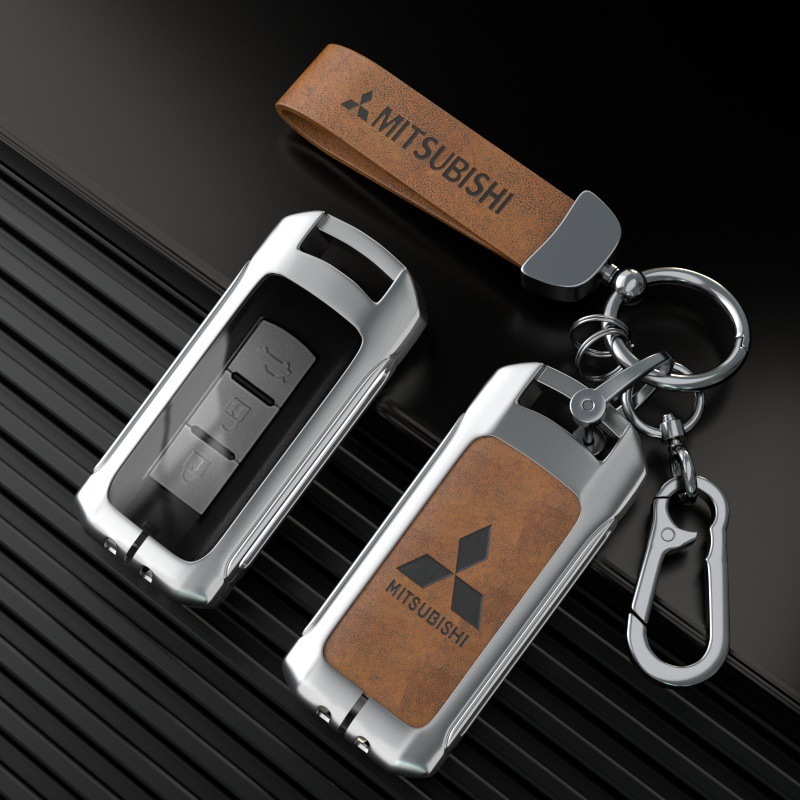 Ốp chìa khoá xe Mitsubishi Xpander, Outlander, Attrage, Mirage,Pajero Sport chìa thông minh Smarkey