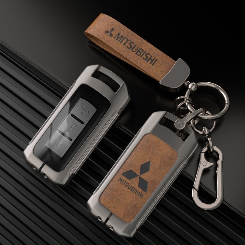 Ốp chìa khoá xe Mitsubishi Xpander, Outlander, Attrage, Mirage,Pajero Sport chìa thông minh Smarkey
