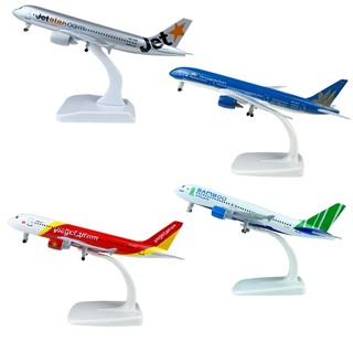 Mô hình máy bay kim loại các hãng hàng không 16cm và 20cm