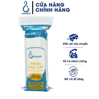 Bông tẩy trang Likado miếng tròn 100 miếng