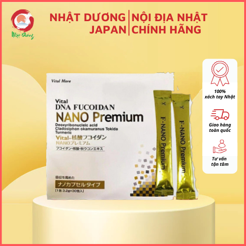 Fucoidan Nano Vàng 90 Gói