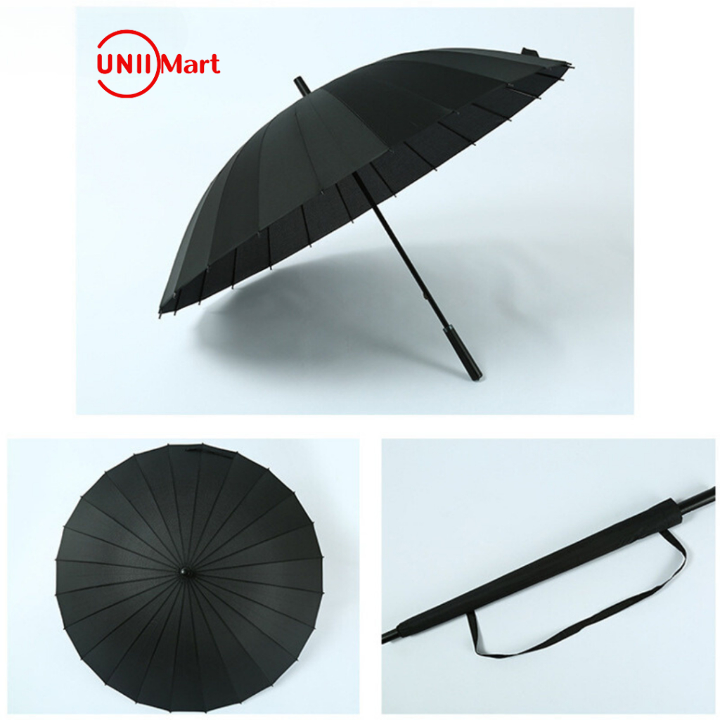 Ô che mưa KAW 24 nan bằng thép siêu chắc chắn - Chống thấm nước và tia UV hiệu quả - Hàng chính hãng