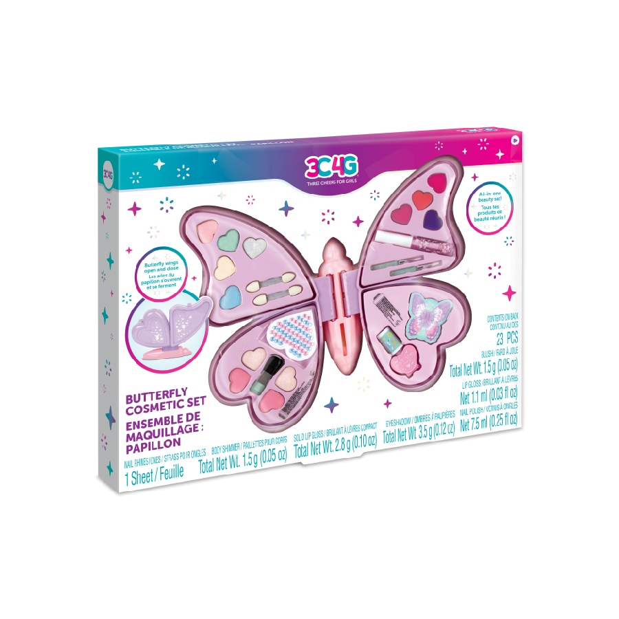 Đồ Chơi Bộ Trang Điểm Cánh Bướm Ngọt Ngào MAKE IT REAL 20260902/10058MIR