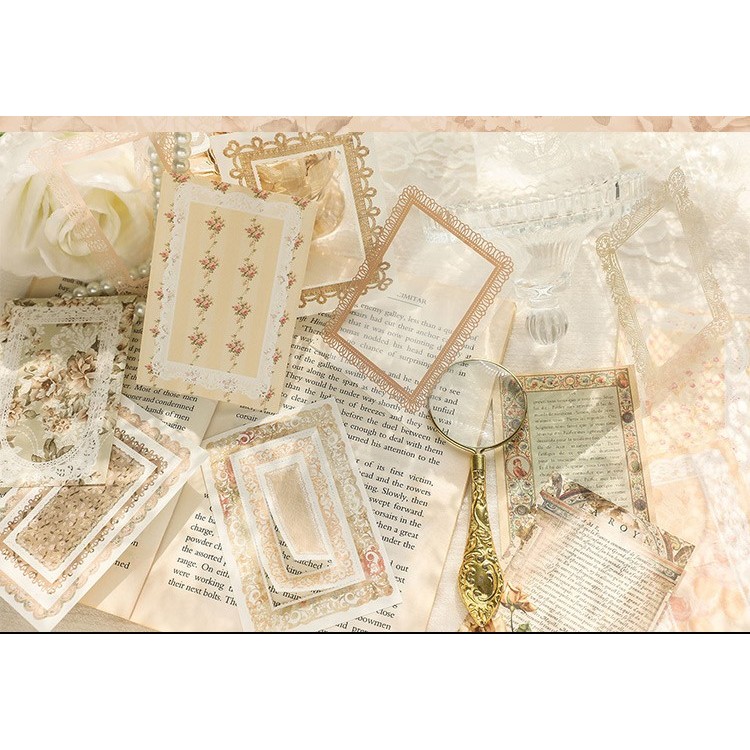 𝓑𝓾𝓵𝓵𝓮𝓽𝓳𝓸𝓾𝓻𝓷𝓪𝓵𝟏𝟏𝟓 ✿ 05 mẫu sticker PET hãng 𝐇𝐚𝐯𝐞 𝐚 𝐠𝐨𝐨𝐝 𝐝𝐚𝐲 mẫu khung hoa ren nhiều màu ngọt ngào trang trí sổ