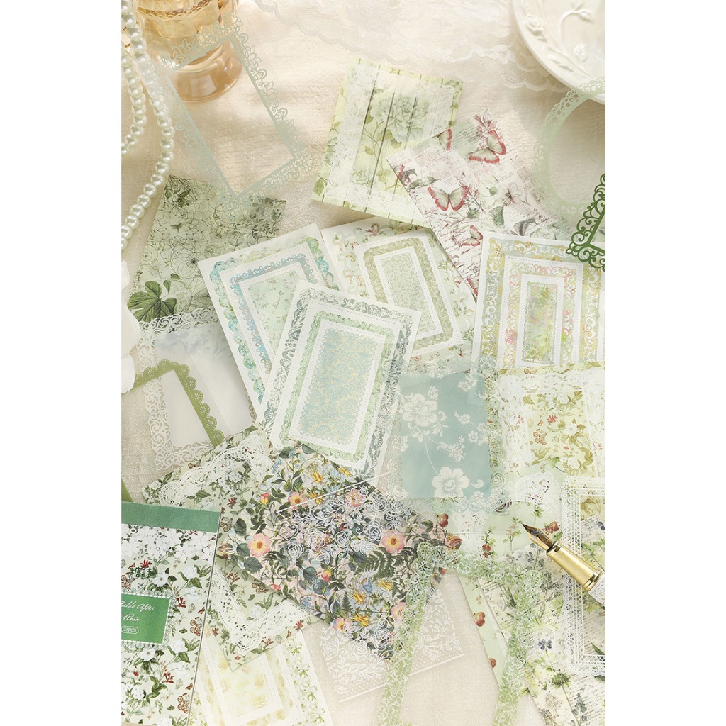 𝓑𝓾𝓵𝓵𝓮𝓽𝓳𝓸𝓾𝓻𝓷𝓪𝓵𝟏𝟏𝟓 ✿ 05 mẫu sticker PET hãng 𝐇𝐚𝐯𝐞 𝐚 𝐠𝐨𝐨𝐝 𝐝𝐚𝐲 mẫu khung hoa ren nhiều màu ngọt ngào trang trí sổ