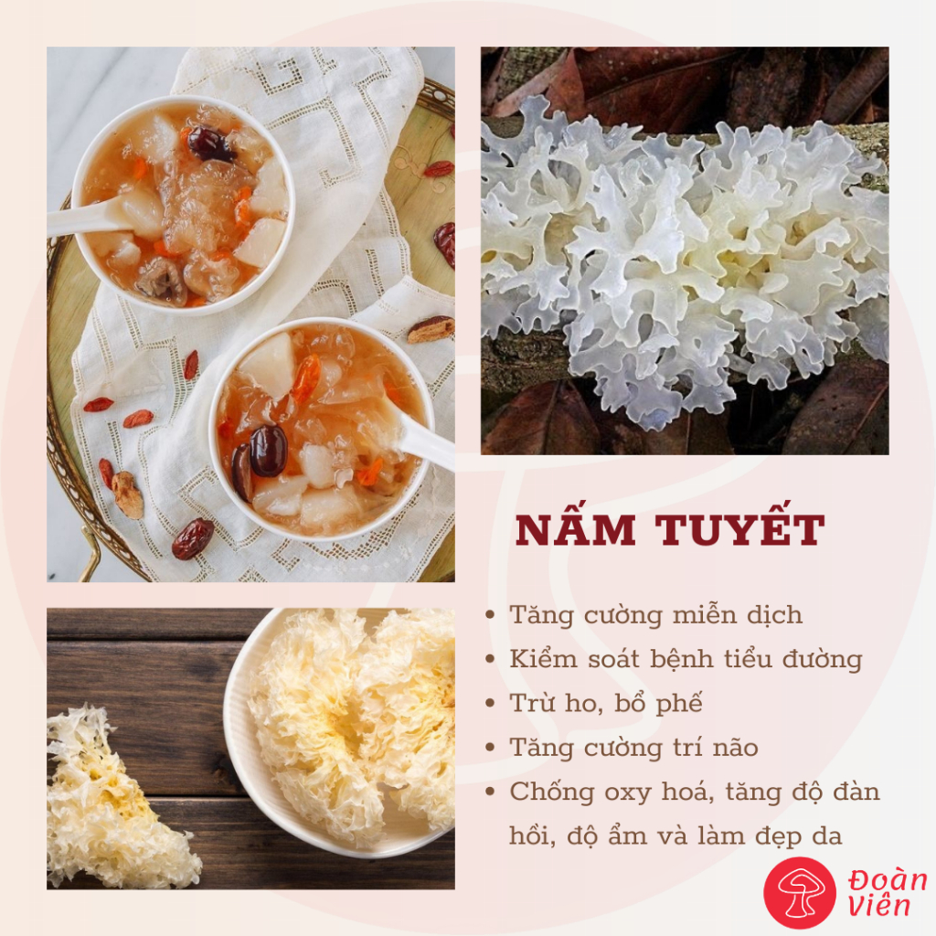 Nấm tuyết vụn 500g