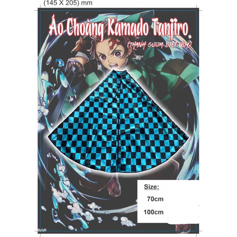 Áo Choàng Hoá Trang Nhân Vật Viêm trụ trong Kimetsu No Yaiba  - Đồ Chơi Halloween