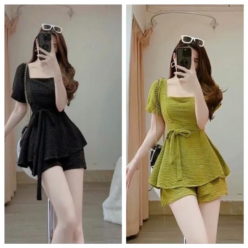 ( Đủ size 55-90ky) Sét bộ đi tiệc siêu xinh che bụng (SR328)