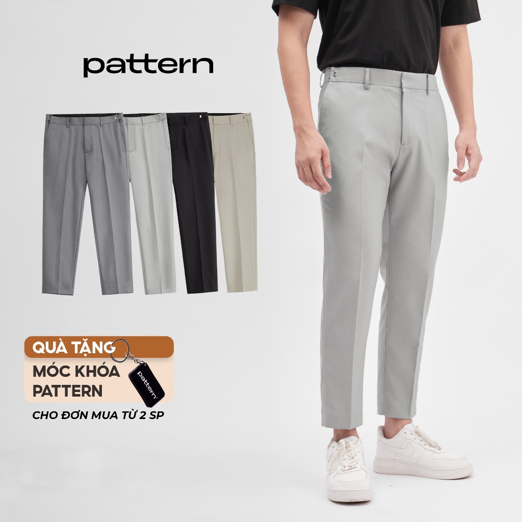 [Mã FATREND2810 giảm đến 30k tối đa 99k] Quần âu nam VER2 Sidetab PATTERN form Regular fit PQ023