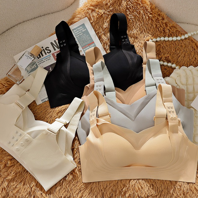 Áo lót định hình ngực Air - Comfort chống chảy xệ, áo ngực mặc áo dài không gọng không đường may JOLY LADY