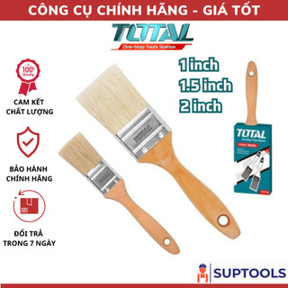 Cọ sơn 1 inch 1.5inch 2 inch total tht84012 - tht84152 - tht84022 cọ quét sơn tay cầm cán gỗ