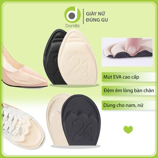 Lót giày 4D chất liệu EVA bảo vệ nửa bàn chân trước với 2 tác dụng đệm êm và chống trượt - doni86 - DOPK181