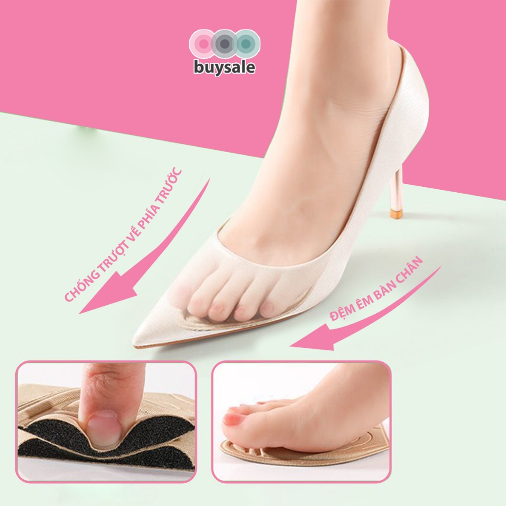 Lót giày 4D bảo vệ lòng bàn bàn chân và chống trượt về phía trước - buysale - BSPK181