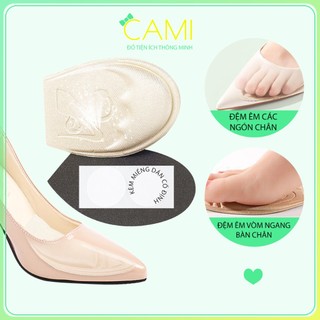 Lót giày EVA 4D bảo vệ vòm ngang lòng bàn chân và chống trượt về trước - Cami - CMPK181