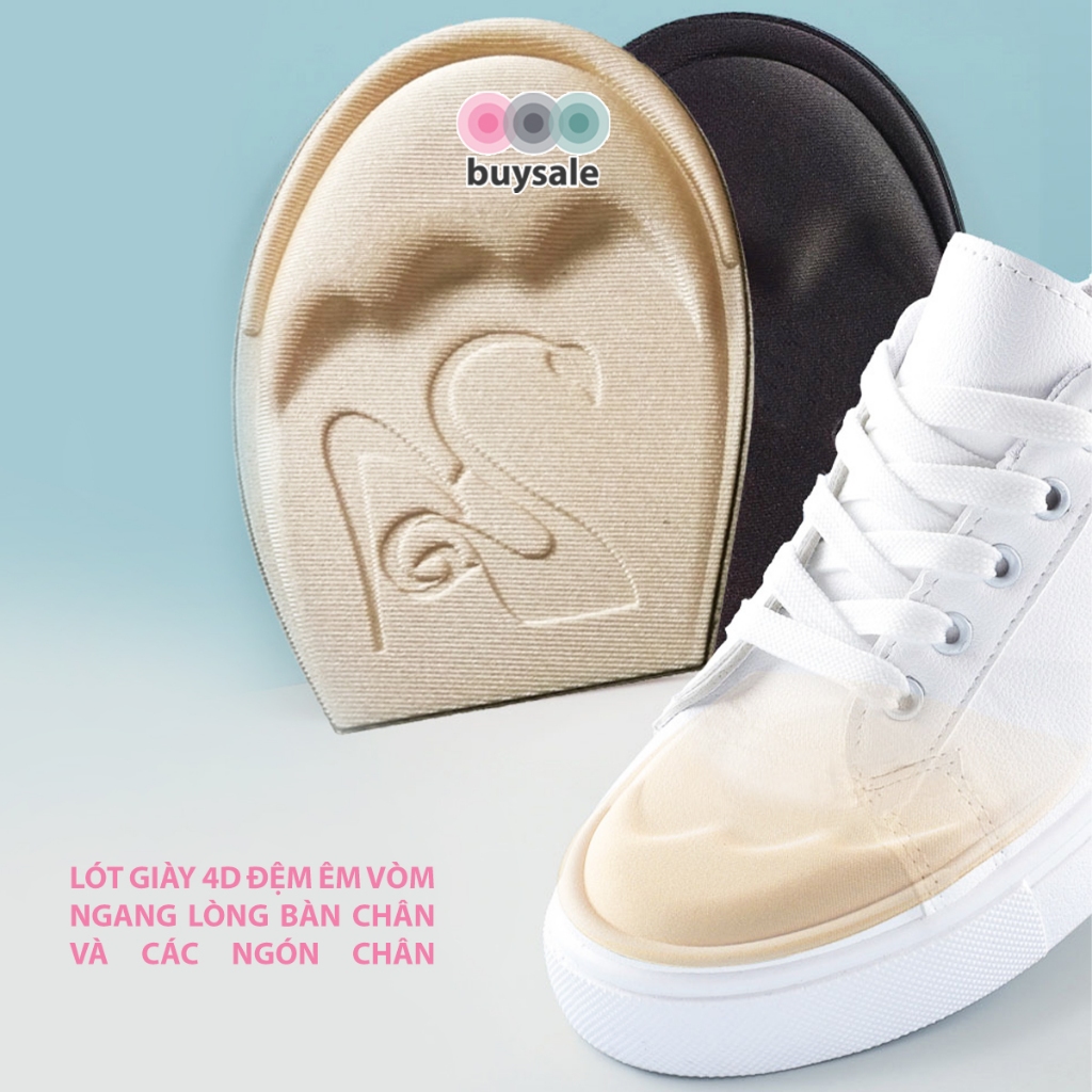 Lót giày 4D bảo vệ lòng bàn bàn chân và chống trượt về phía trước - buysale - BSPK181