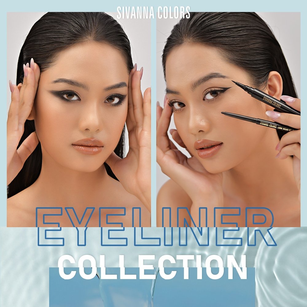 Bút Kẻ Mắt Sivanna Thái Lan Dạng Chì Sáp Có Đầu Chuốt Sivanna Long Wear Gel Eyeliner Pen HF777 - Maycosmetic