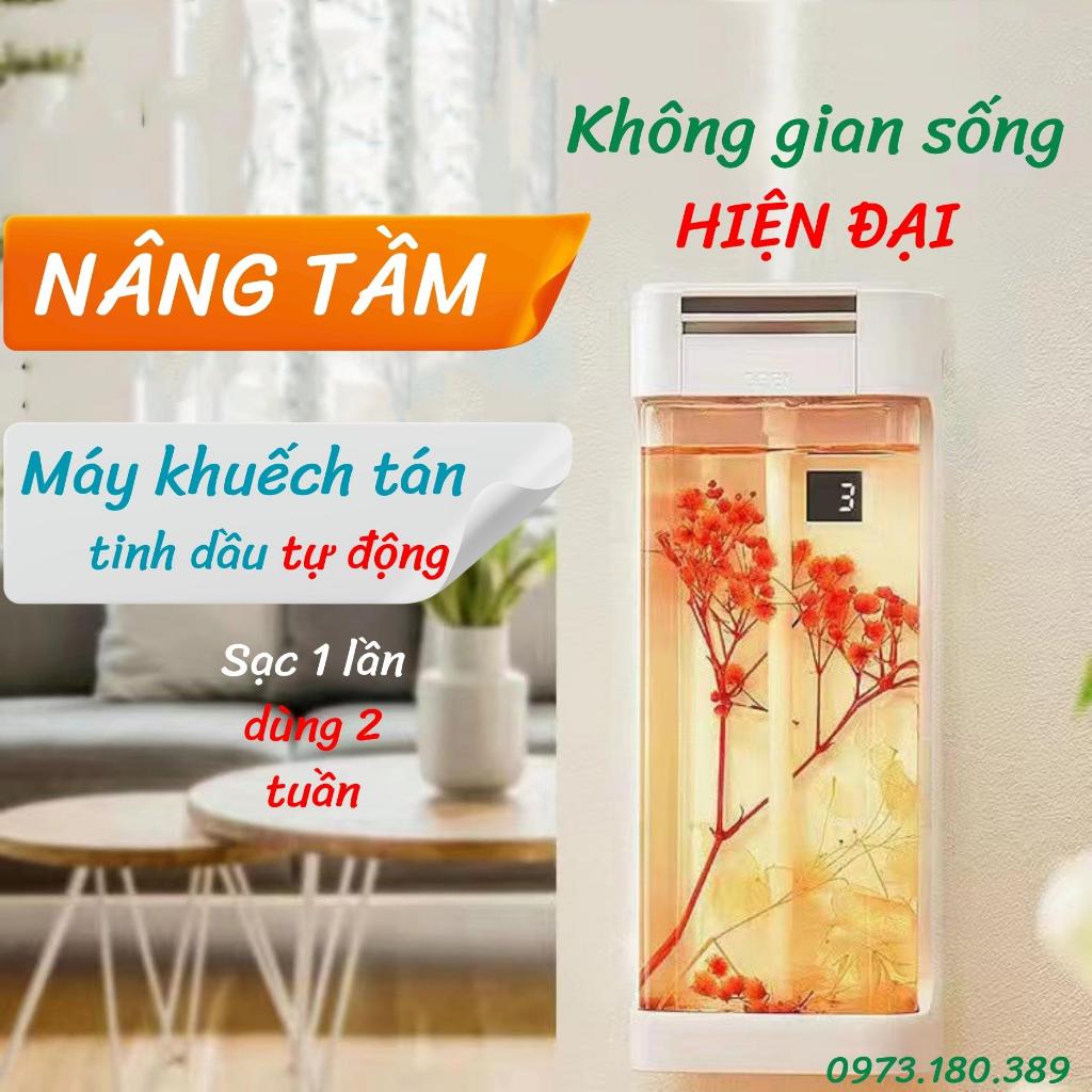 Máy khuếch tán nước hoa thông minh treo tường để bàn khách sạn Máy tạo hương thơm tự động hẹn giờ_BC08