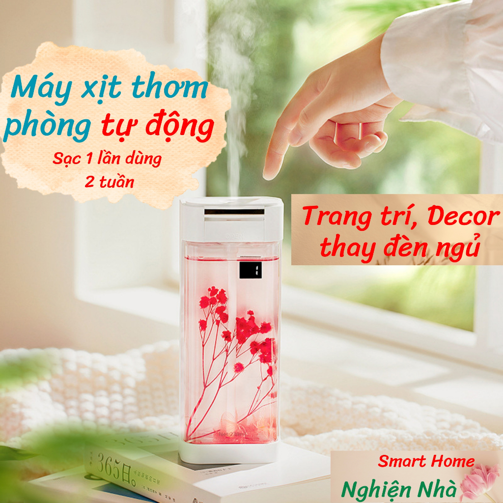 Máy khuếch tán nước hoa thông minh treo tường để bàn khách sạn Máy tạo hương thơm tự động hẹn giờ_BC08