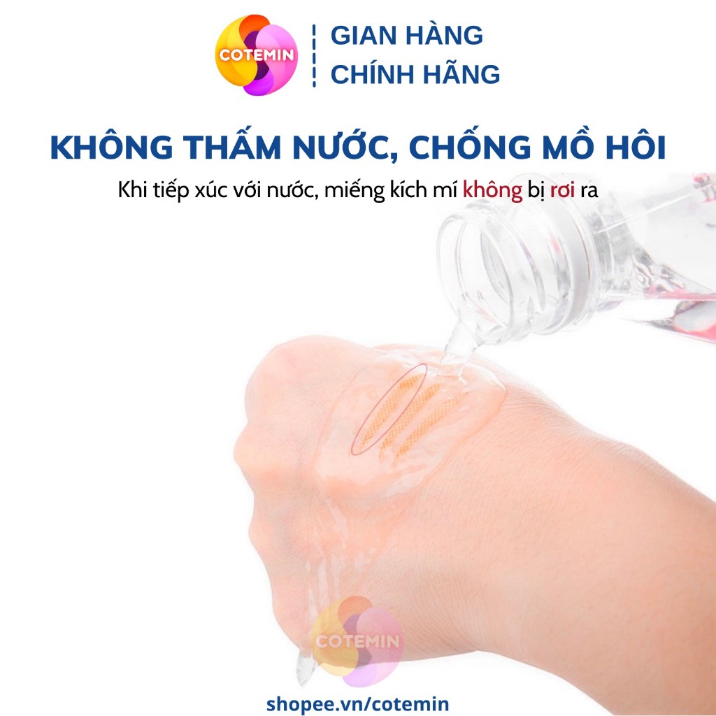 Miếng Dán Kích Mí Vân Lưới Và Trong Suốt Cho Hai Mí Đẹp Tự Nhiên COTEMIN