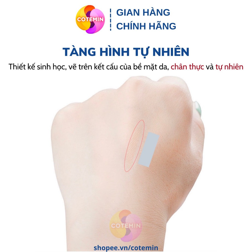 Miếng Dán Kích Mí Vân Lưới Và Trong Suốt Cho Hai Mí Đẹp Tự Nhiên COTEMIN