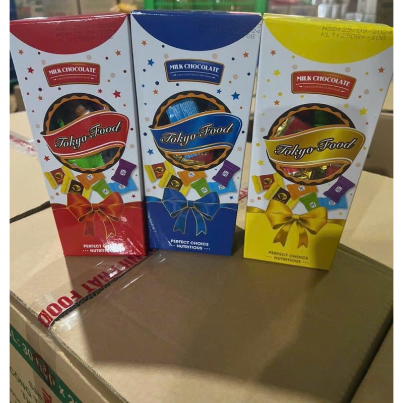 Kẹo mềm cafe sữa dừa Tokyo Food - gói quà Tết siêu đẹp