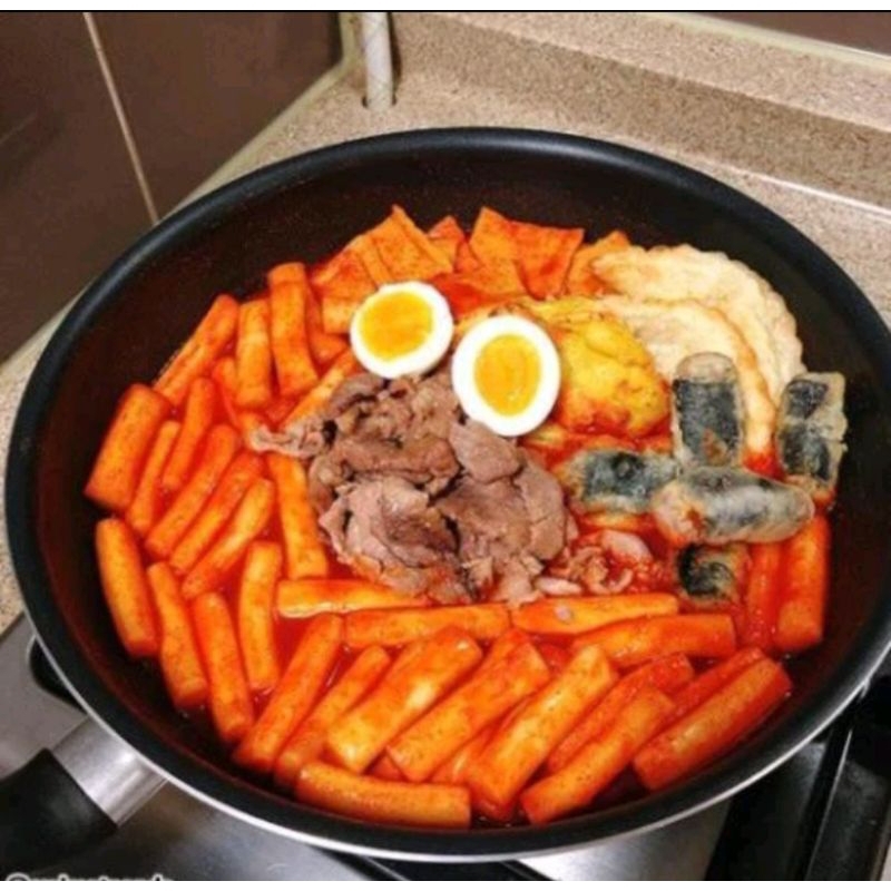 Bánh gạo tokbokki thanh dài 500g