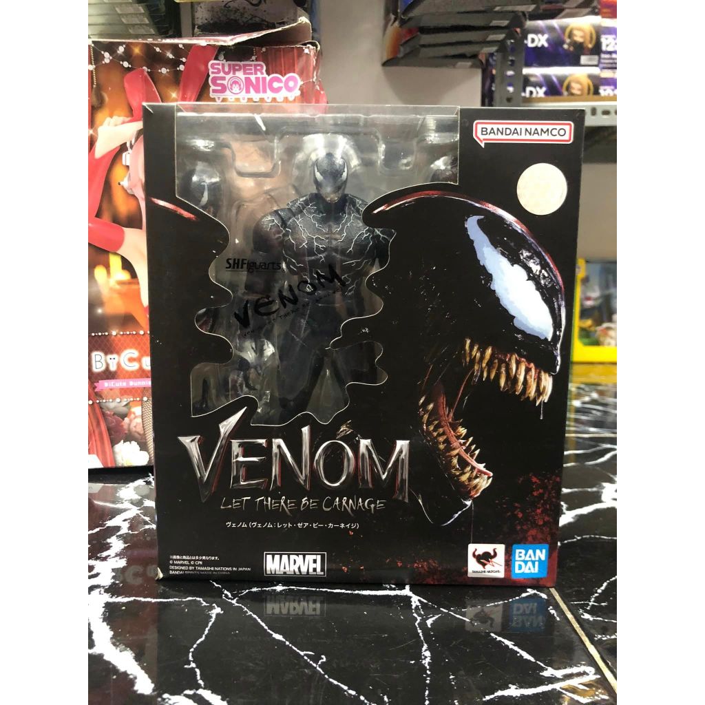 MÔ HÌNH NHÂN VẬT SHF VENOM LET THERE BE CARNAGE 2ND