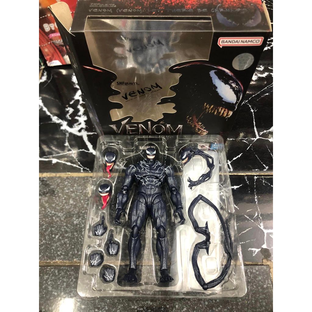 MÔ HÌNH NHÂN VẬT SHF VENOM LET THERE BE CARNAGE 2ND