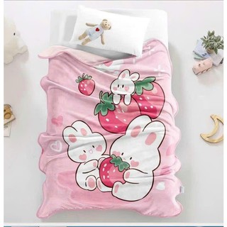 Chăn lông tuyết mềm mịn cho bé, chăn đắp cho bé size 1mx1m4