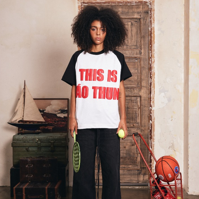 Áo raglan THIS IS ÁO THUN - 100% cotton 300gsm  - chính hãng THBBRAND