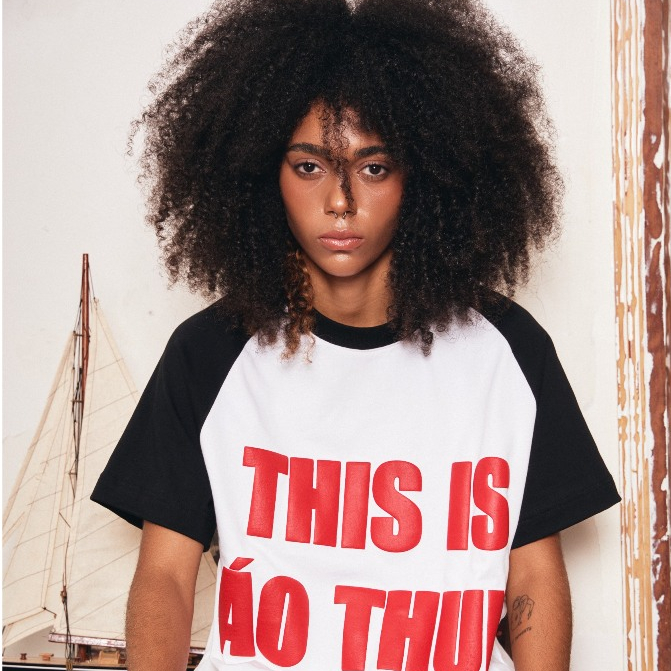 Áo raglan THIS IS ÁO THUN - 100% cotton 300gsm  - chính hãng THBBRAND