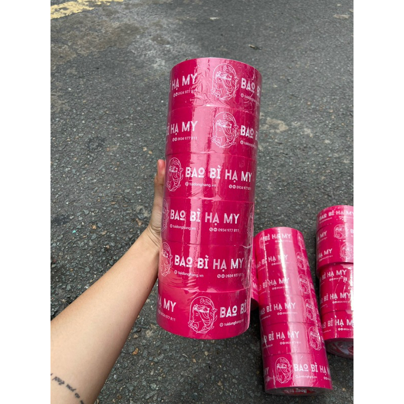 Băng Keo Dán Thùng Full Bảng Màu Phong Thuỷ