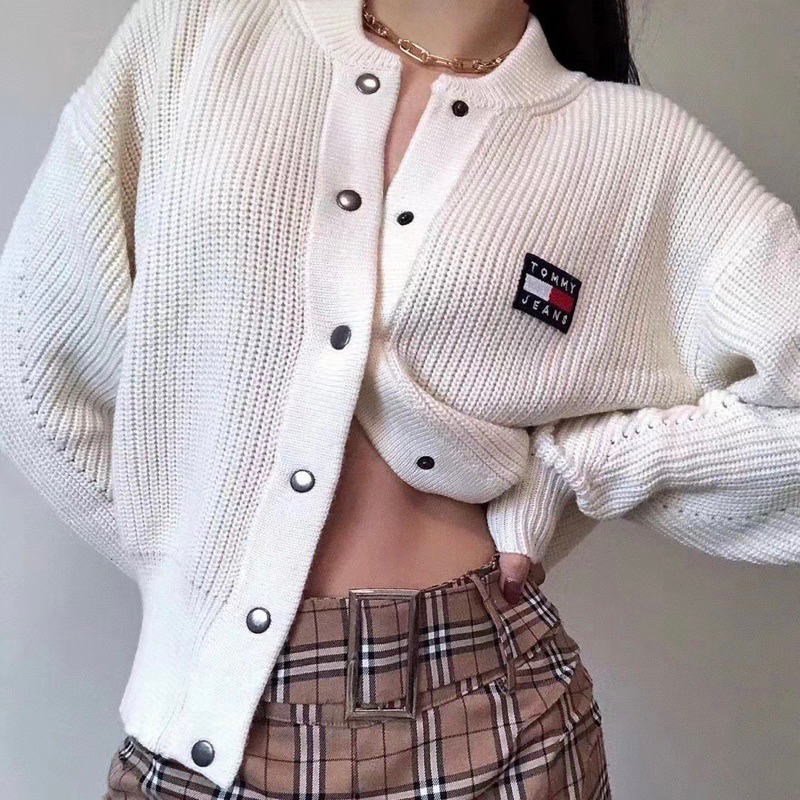 Áo cardigan Tommy Hilf hàng xuất dư