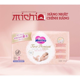 Giấy ướt merries 54 tờ nội địa Nhật Bản