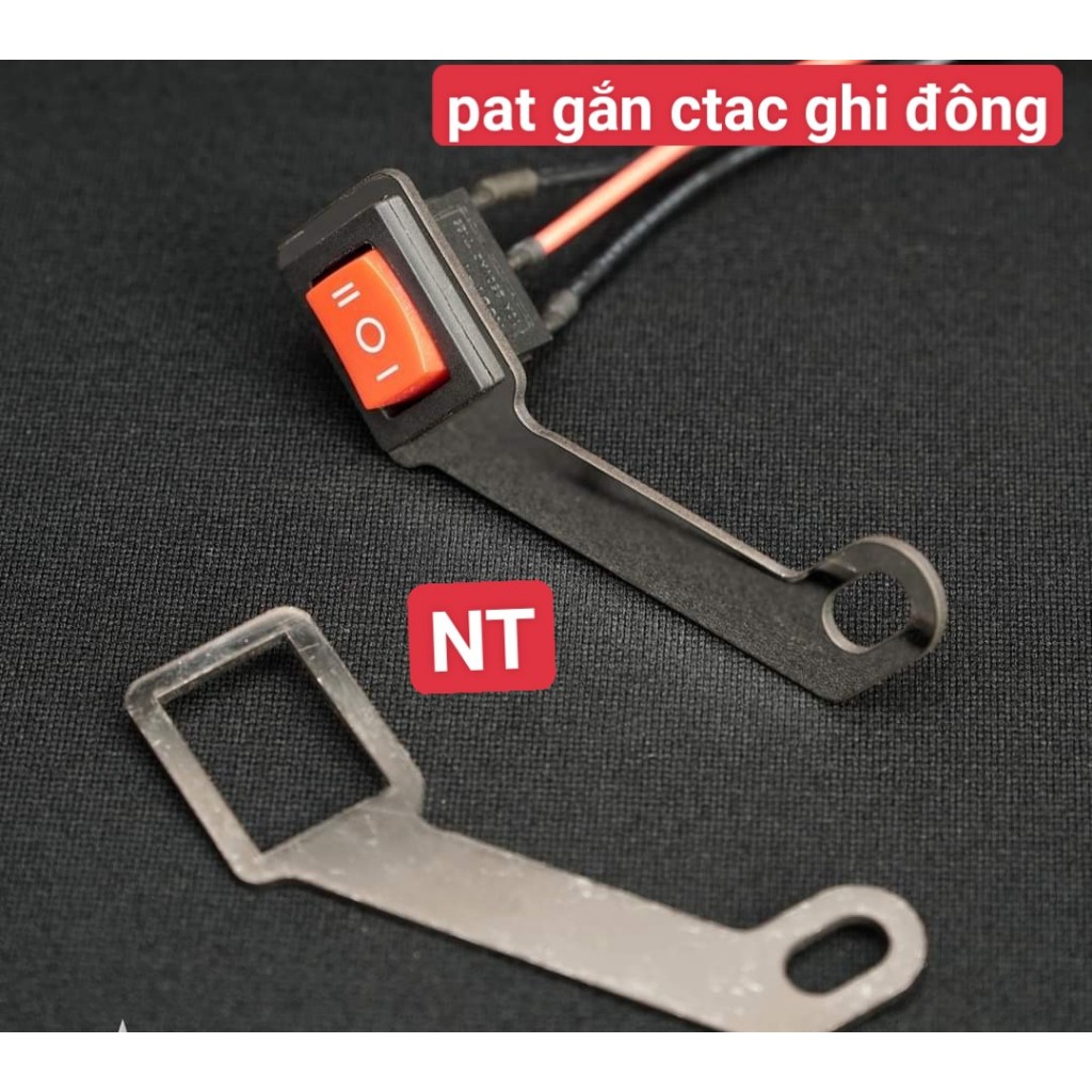 Pát Gắn Trợ Sáng Chữ L Dày gắn xe máy