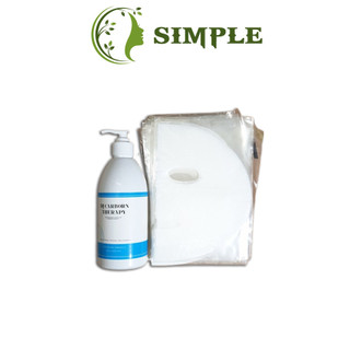 Mặt nạ thải độc co2 chai lớn 500ml kèm 35 mặt nạ giấy co2
