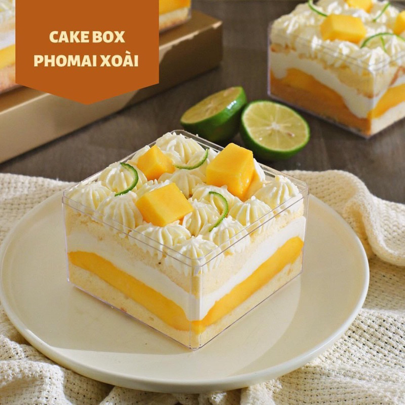 Set 5 Hộp đựng Mousse , Tiramisu, Pana mã 9560