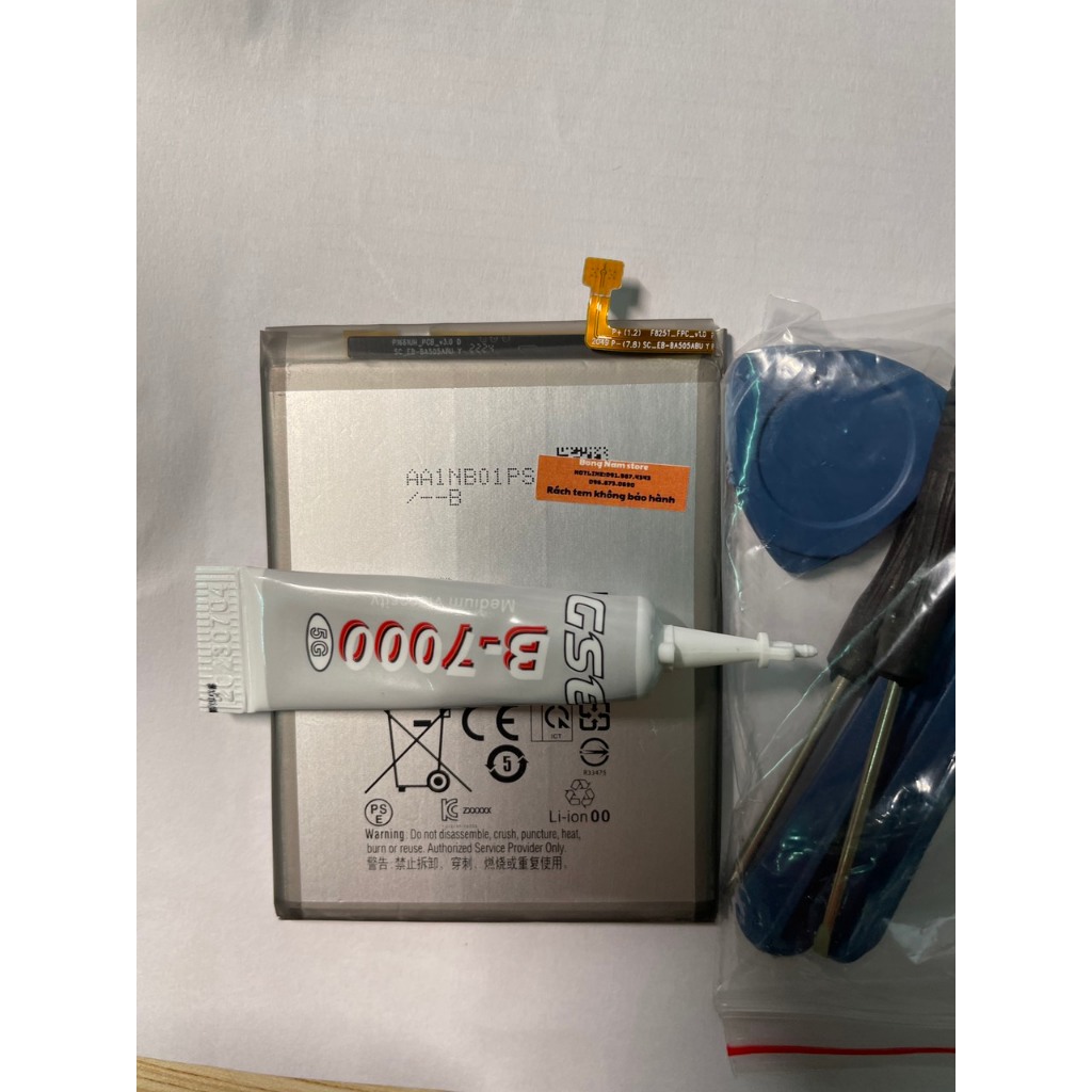 Pin Samsung A70 / A705  tặng kèm bộ sửa và keo dán bongnamstore.