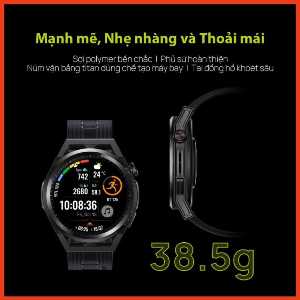 Đồng Hồ Thông Minh HUAWEI WATCH GT Runner 46mm ⚡ CHÍNH HÃNG ⚡ Chạy Bộ Khoa Học
