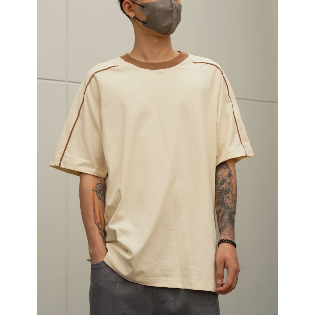 Áo Thun Cổ Viền Unisex Basic Chất Cotton 100%  Thoáng Mát